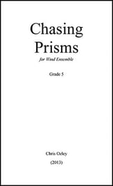 Chasing Prisms Concert Band sheet music cover